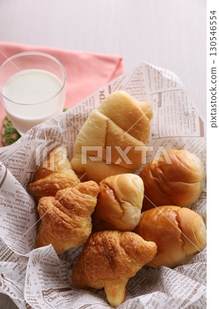 Bread and milk Bread and milk 130546554