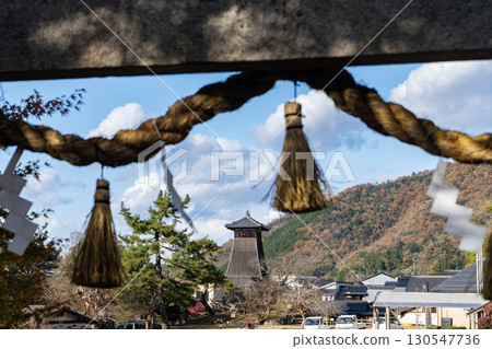 從出石城有子山稻荷神社遠眺辰子塔 從出石城有子山稻荷神社遠眺辰子塔 130547736