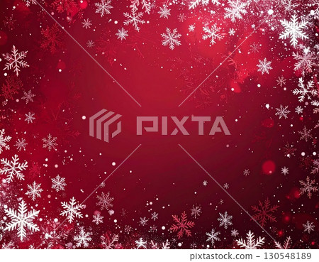 Snowflake wallpaper illustration 130548189