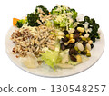 Fresh steamed broccoli served on white plate, showcasing healthy vegan meal, rich in vitamins, fiber, and antioxidants, perfect for clean eating, diet food, and nutritious vegetarian cuisine 130548257