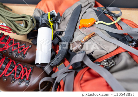 Trekking equipment with emphasis on bear protection Trekking equipment with emphasis on bear protection 130548855