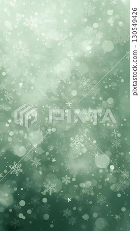 背景素材_雪花圖片(綠色) 背景素材_雪花圖片(綠色) 130549426