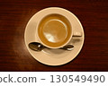 Coffee seen from directly above 130549490