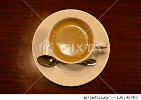 Coffee seen from directly above 130549490