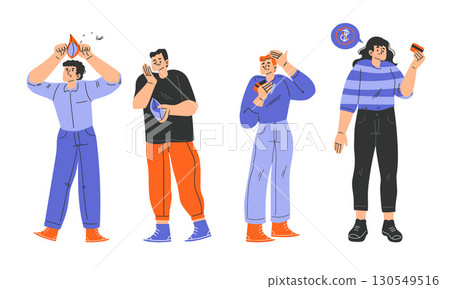 A Wide Variety of Diverse Characters Taking Part in Fun, Engaging, and Exciting Activities 130549516