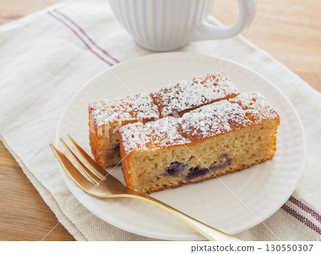 自製藍莓優格蛋糕 130550307