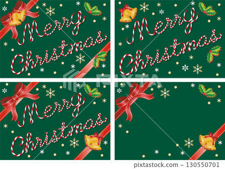 Christmas card frame, letter, decoration, ornament, design letter, font, design illustration material set Christmas card frame, letter, decoration, ornament, design letter, font, design illustration material set 130550701