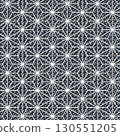 Sparkling glitter seamless pattern background material - Christmas colors and stars vector illustration - Medium black 130551205