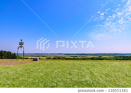 A clear June day overlooking Lake Kutcharo from Hamatonbetsu Clover Hill 130551381