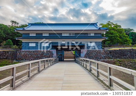 [Kanazawa Castle Park] Nezumi-Tamon Gate and Nezumi-Tamon Bridge [Kanazawa City] 130551837