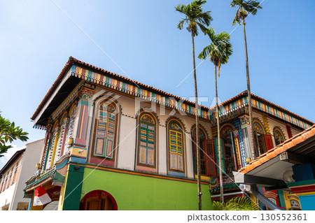 Colorful House of Tan Teng Niah in Little India, Singapore Colorful House of Tan Teng Niah in Little India, Singapore 130552361