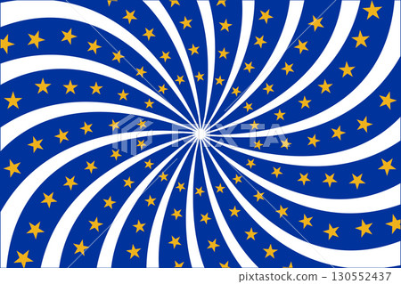 Circus Star shape retro poster background isolated vector. Circus Star shape retro poster background isolated vector. 130552437