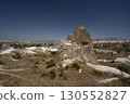 Türkiye Cappadocia Desert and Rocky Mountains Blue Sky 130552827