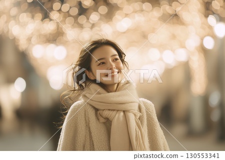 二十多歲的女人，照明，肖像 130553341