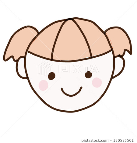 Little twin-tailed girl Little twin-tailed girl 130555501