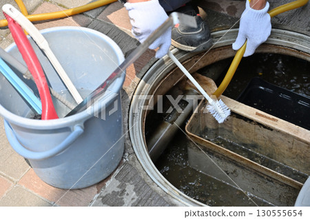 Combined septic tank maintenance, inspection, cleaning, and maintenance 130555654