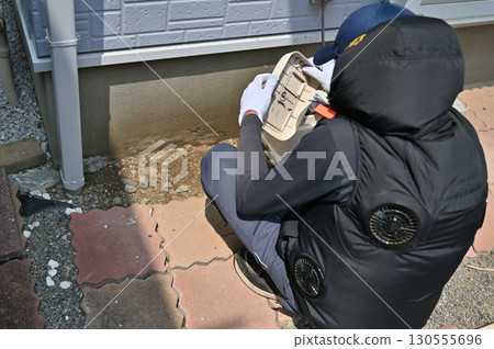 Septic tank blower inspection, cleaning, and maintenance 130555696