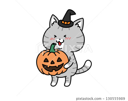 Halloween is fun, kitty 130555989