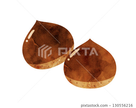 栗子插畫水彩版 130556216