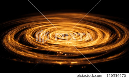 Swirling flames, black background Swirling flames, black background 130556670