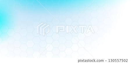Abstract geometric hexagon shape pattern and healthcare, technology digital hi tech concept background 130557502