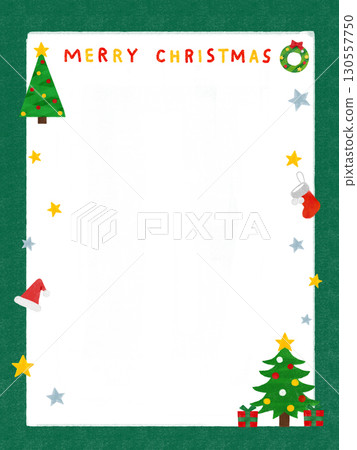 可愛的聖誕卡片插圖水彩 可愛的聖誕卡片插圖水彩 130557750