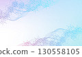 Health care or medical abstract background with hexagons, lines and dots. Scientific innovation banner template concept. Biology and pharmaceutical technology background. illustration. 130558105