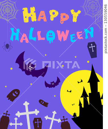Cute halloween illustration Cute halloween illustration 130559046