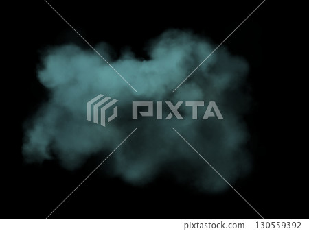 A blue smoke screen flowing downwards A blue smoke screen flowing downwards 130559392