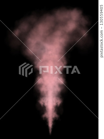 鮮紅的煙幕猛烈升騰 鮮紅的煙幕猛烈升騰 130559405