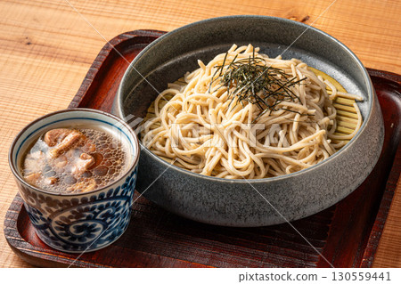 Buckwheat noodles Buckwheat noodles 130559441