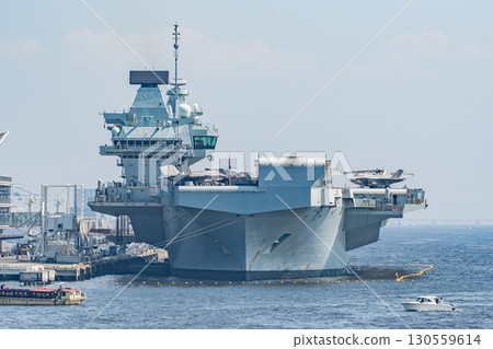 Royal Navy STOVL Aircraft Carrier R09 HMS Prince of Wales 130559614
