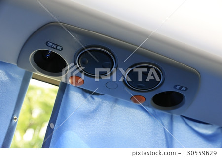 Bus interior Bus interior 130559629
