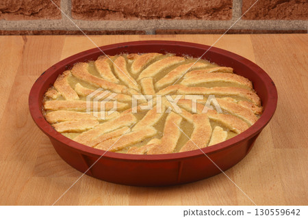 Homemade apple pie Homemade apple pie 130559642
