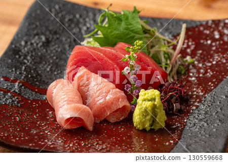 delicious sashimi delicious sashimi 130559668