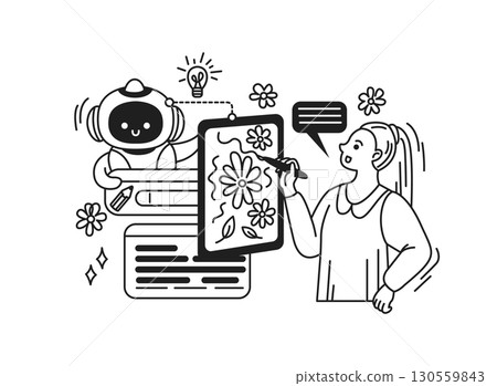 Collaboration Between Robot and Designer 130559843