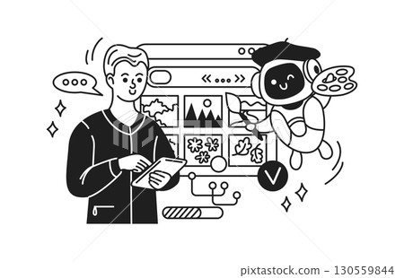 Creative Collaboration Between Human and Robot 130559844