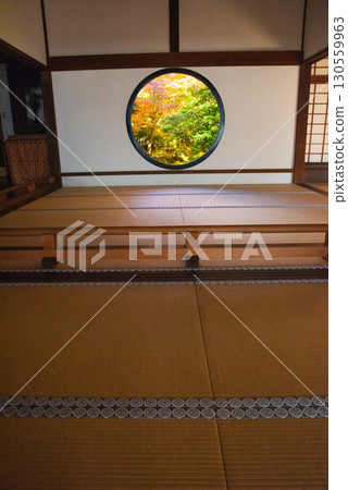 京都源光庵的秋葉 130559963