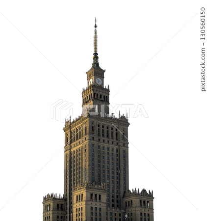 The Palace of Culture and Science, Palac Kultury i Nauki, in Warsaw, Poland, an iconic high-rise The Palace of Culture and Science, Palac Kultury i Nauki, in Warsaw, Poland, an iconic high-rise 130560150