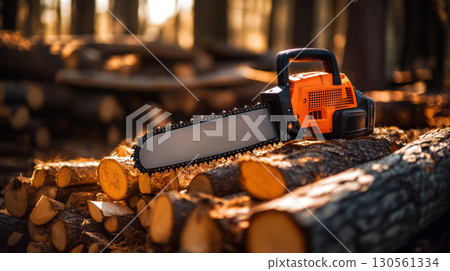 log forest hour scene closeup sun hue shot 130561334