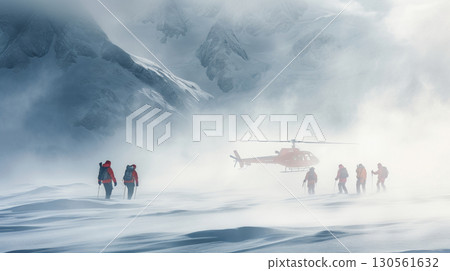 emergency ambulance rescue medical snow mountain wild field emergency ambulance rescue medical snow mountain wild field 130561632