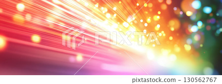 Colorful light abstract background AI image 130562767