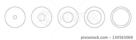 Coaching wheels, life round blanks. Diagrams infographic set. Circle graph line art. Chart icons. Outline donut charts. Geometric simple element. Vector illustration. Coaching wheels, life round blanks. Diagrams infographic set. Circle graph line art. Chart icons. Outline donut charts. Geometric simple element. Vector illustration. 130563069