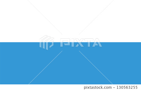 Bavaria flag. Official colors and proportions. Flag of the Free State of Bavaria. Germany. 130563255