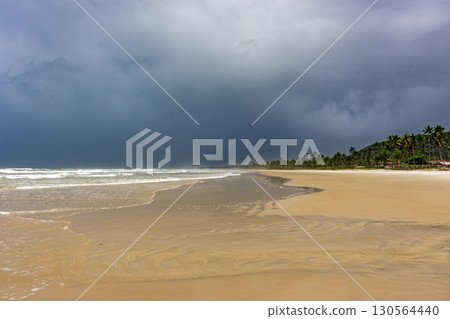 Stormy day at Pe de Serra beach Stormy day at Pe de Serra beach 130564440