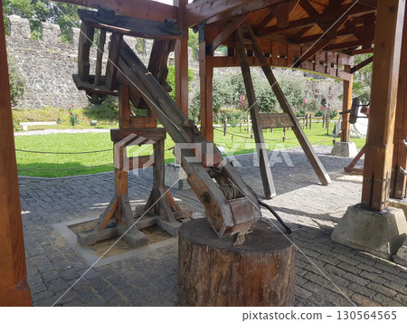 Ancient catapult in Fortress Ancient catapult in Fortress 130564565