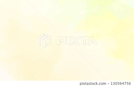 Watercolor-style background material based on soft yellow color Watercolor-style background material based on soft yellow color 130564756