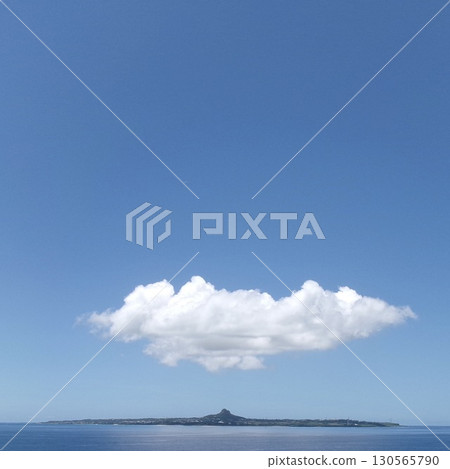 blue sea and sky 130565790