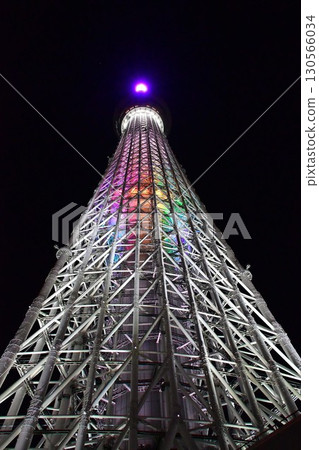 從下面查尋的天空樹 130566034