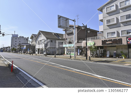 Scenery of Kitamoto City, Saitama Prefecture (around the west exit of Kitamoto Station) Scenery of Kitamoto City, Saitama Prefecture (around the west exit of Kitamoto Station) 130566277